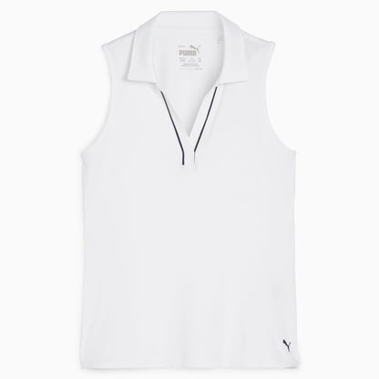 Girl's CLOUDSPUN Piped Sleeveless Golf Polo
 – PUMA Golf Value Deal