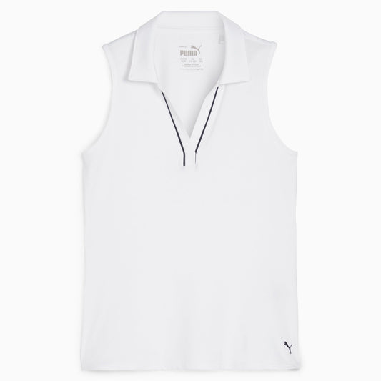 Girl's CLOUDSPUN Piped Sleeveless Golf Polo
 – PUMA Golf Value Deal