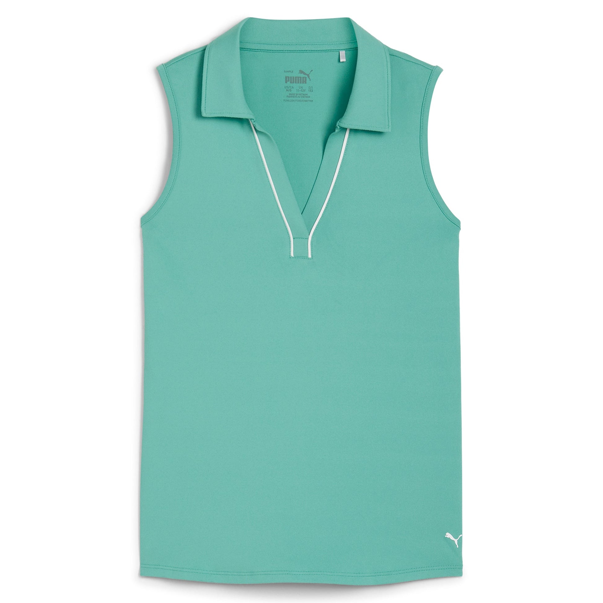 Girl's CLOUDSPUN Piped Sleeveless Golf Polo
 – PUMA Golf Value Deal