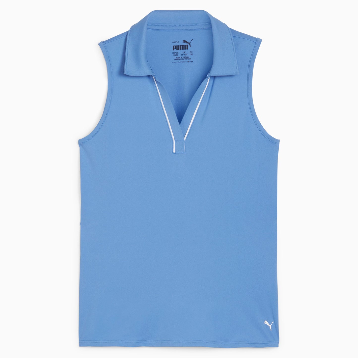 Girl's CLOUDSPUN Piped Sleeveless Golf Polo
 – PUMA Golf Value Deal