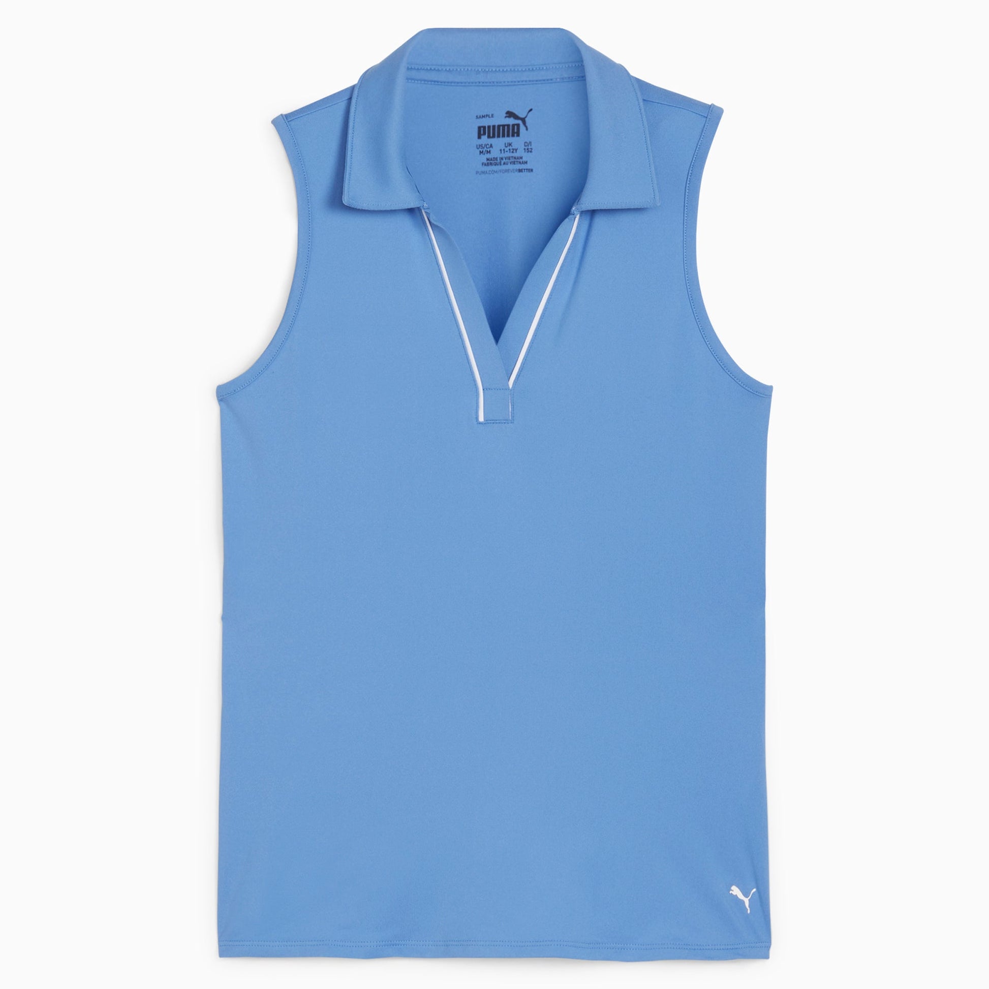 Girl's CLOUDSPUN Piped Sleeveless Golf Polo
 – PUMA Golf Value Deal