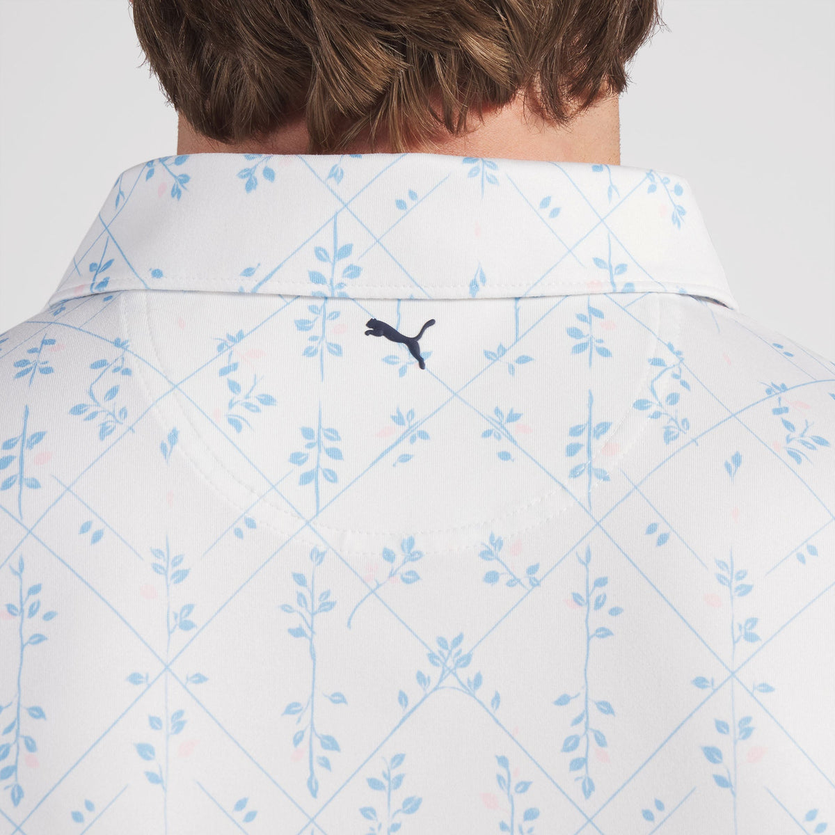 CLOUDSPUN Argyle Bloom BN Golf Polo
 – PUMA Golf Savings
