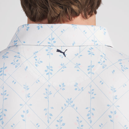CLOUDSPUN Argyle Bloom BN Golf Polo
 – PUMA Golf Savings