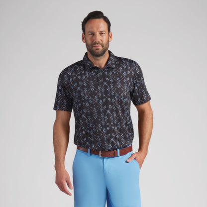 CLOUDSPUN Argyle Bloom BN Golf Polo
 – PUMA Golf Savings
