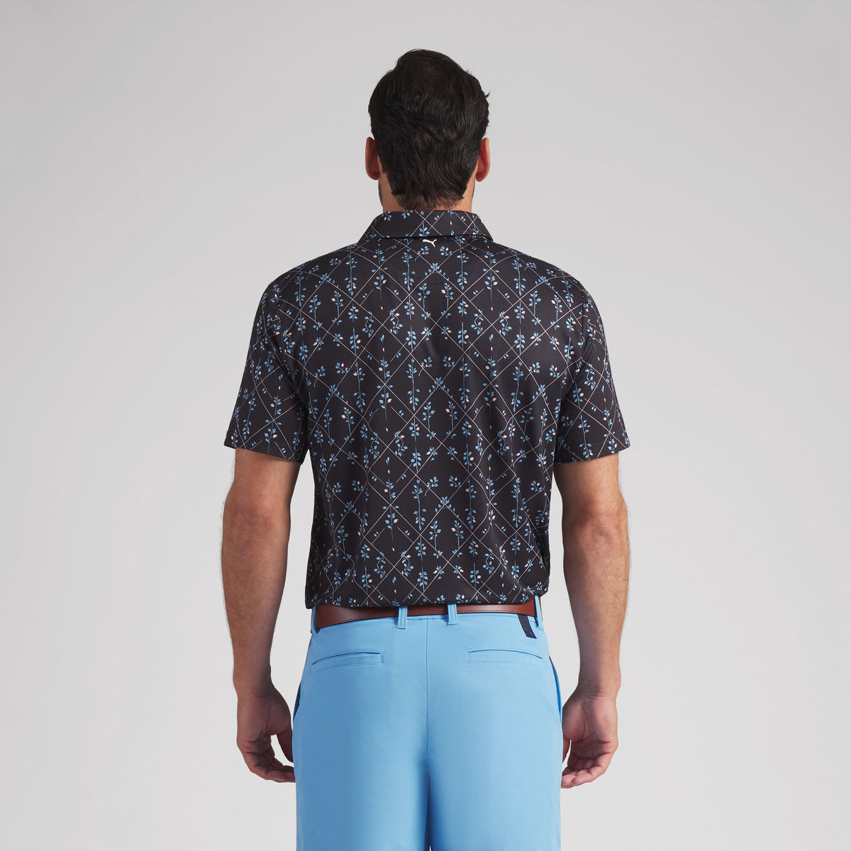 CLOUDSPUN Argyle Bloom BN Golf Polo
 – PUMA Golf Savings