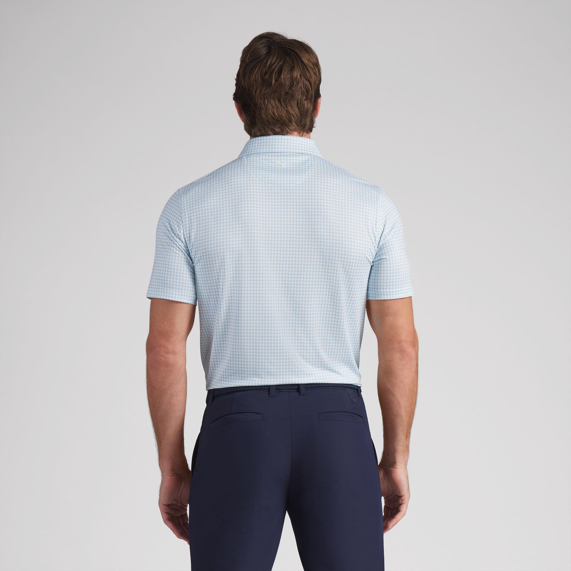 CLOUDSPUN Mono Check BN Golf Polo
 – PUMA Golf Limited Offer