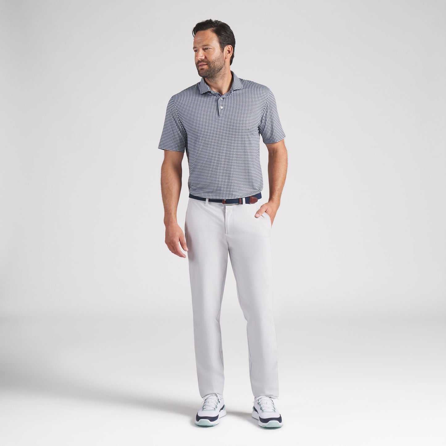 CLOUDSPUN Mono Check BN Golf Polo
 – PUMA Golf Limited Offer