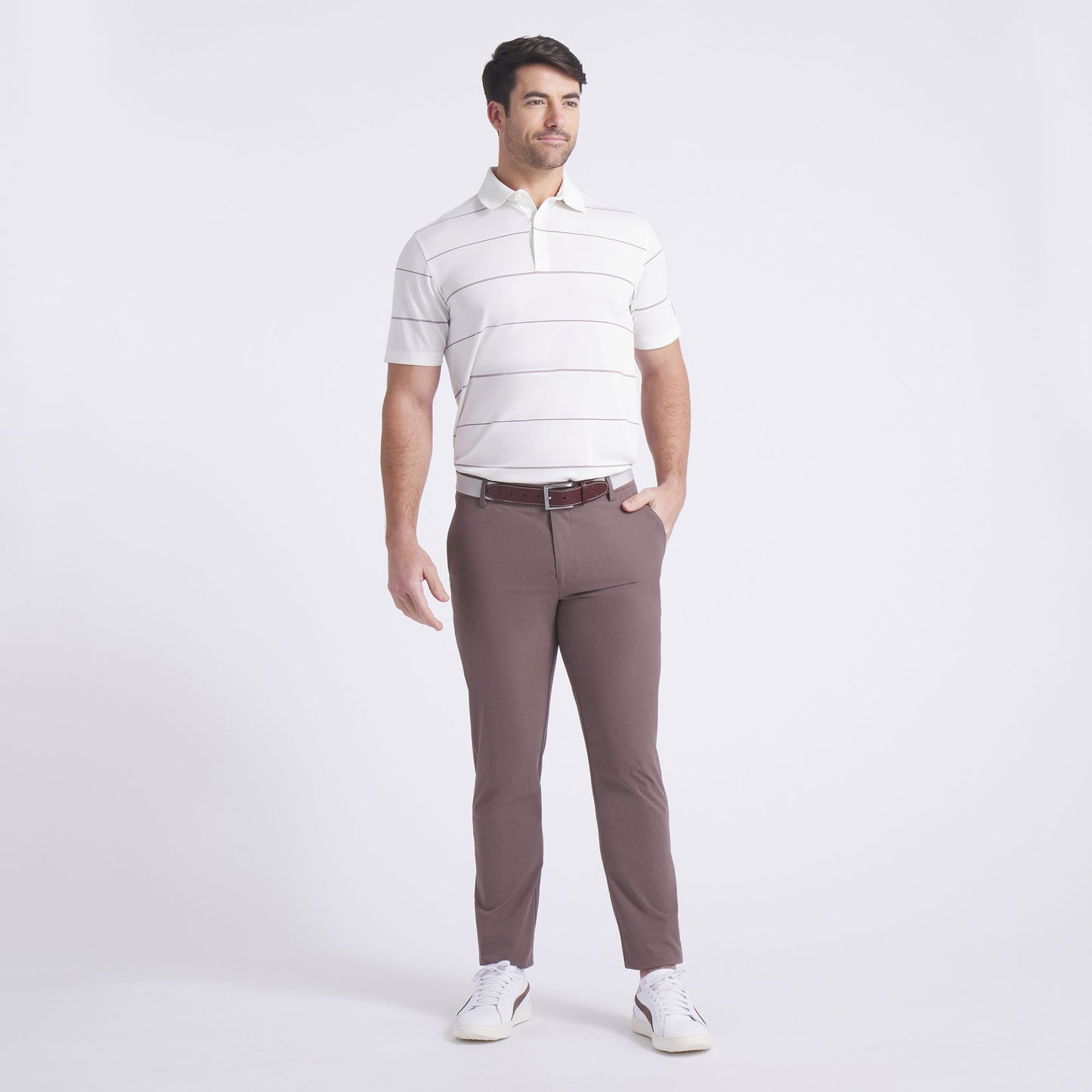 AP Rugby Stripe Golf Polo
 – PUMA Golf Bargain