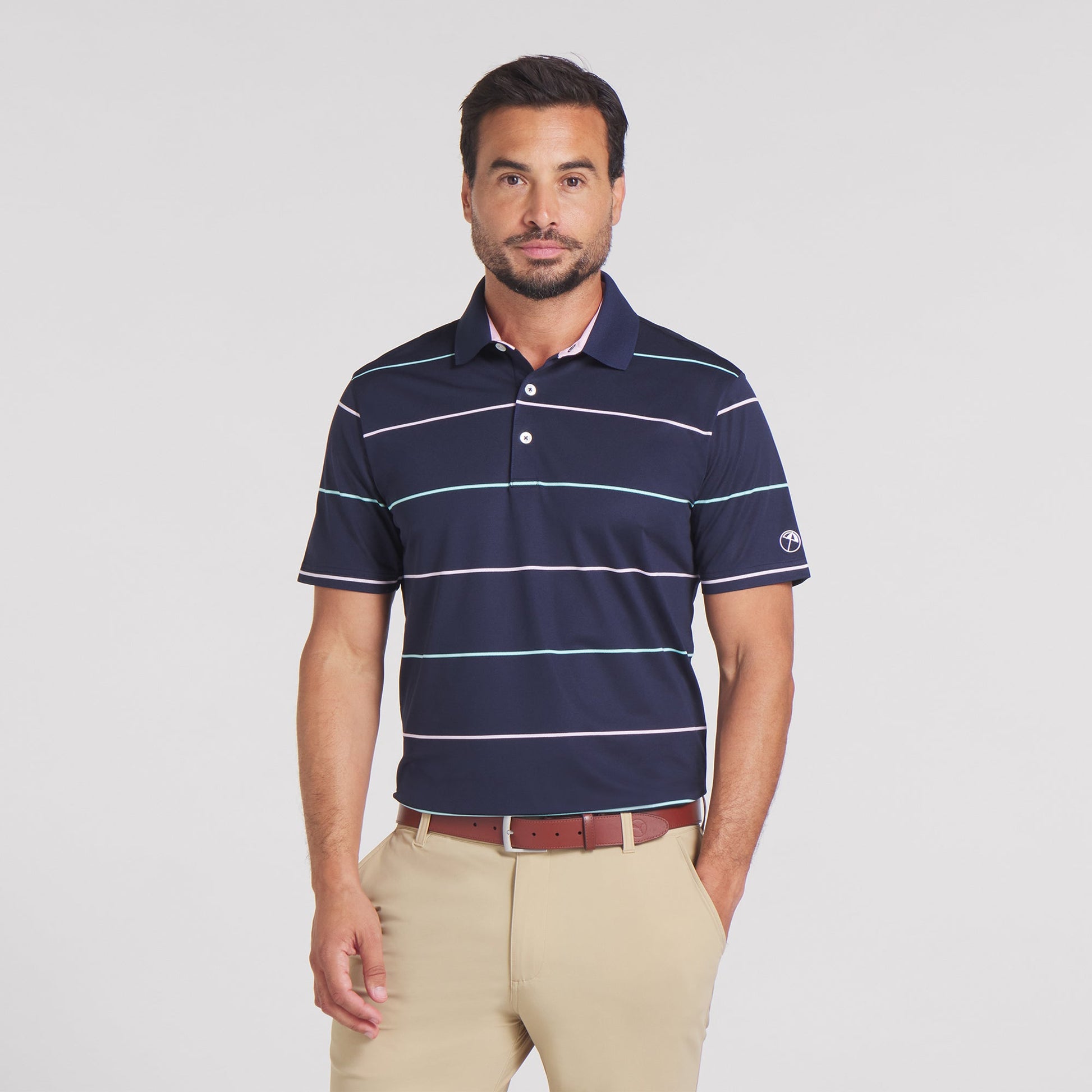 AP Rugby Stripe Golf Polo
 – PUMA Golf Bargain