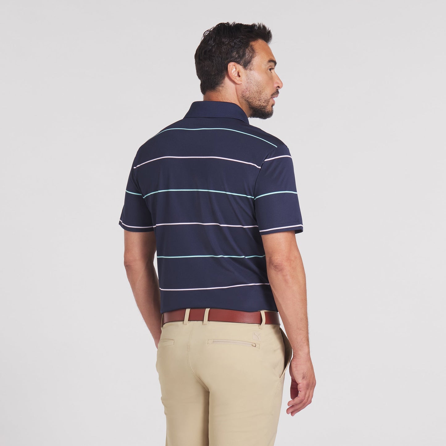 AP Rugby Stripe Golf Polo
 – PUMA Golf Bargain