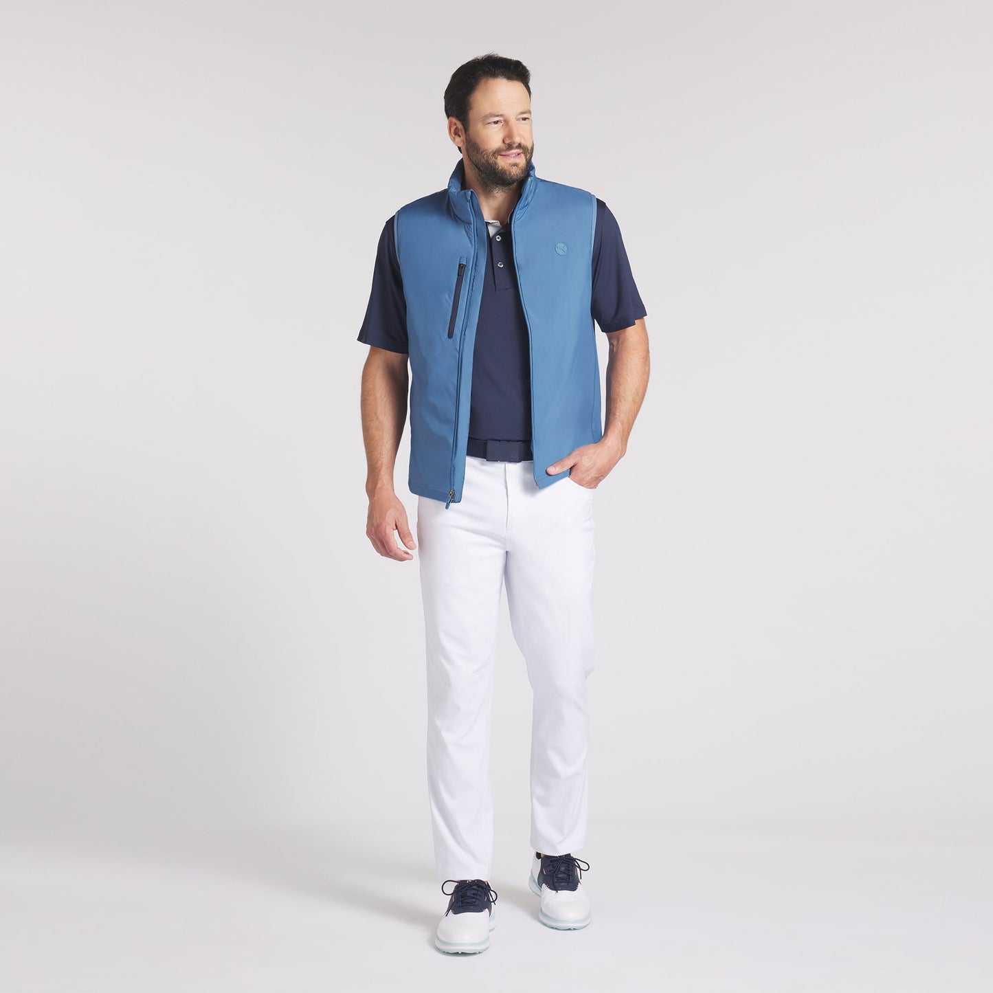 Hielands Golf Vest
 – PUMA Golf On Sale