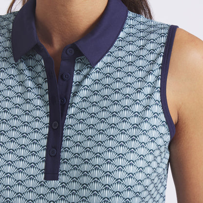 Women's CLOUDSPUN Scallop Sleeveless Golf Polo
 – PUMA Golf Sale