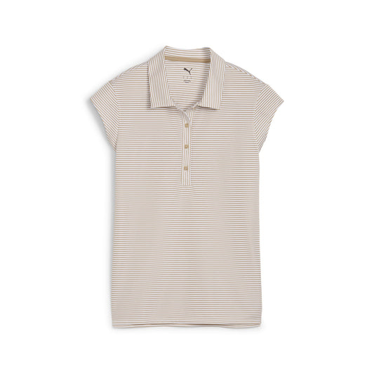 Women's Isle Pique Cap Sleeve Golf Polo
 – PUMA Golf On Sale