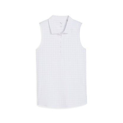 Women's Houndstooth Sleeveless Golf Polo
 – PUMA Golf Special Offer
