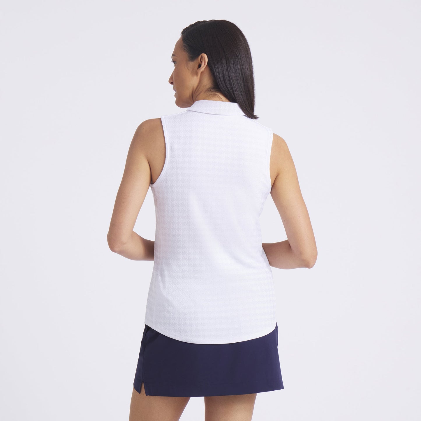 Women's Houndstooth Sleeveless Golf Polo
 – PUMA Golf Special Offer