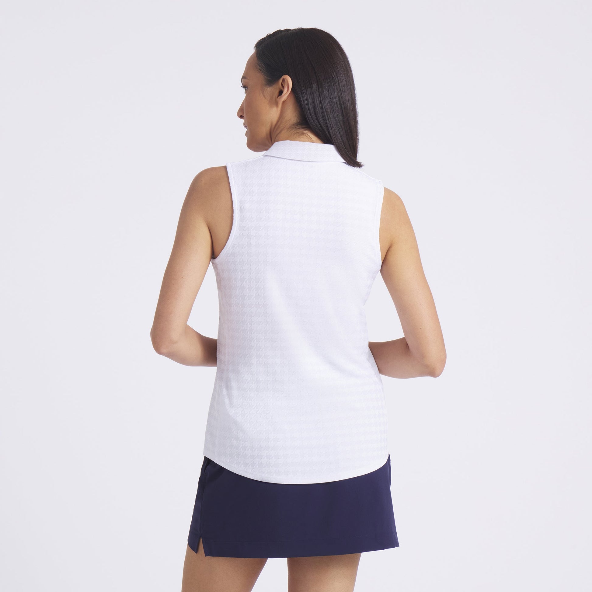 Women's Houndstooth Sleeveless Golf Polo
 – PUMA Golf Special Offer