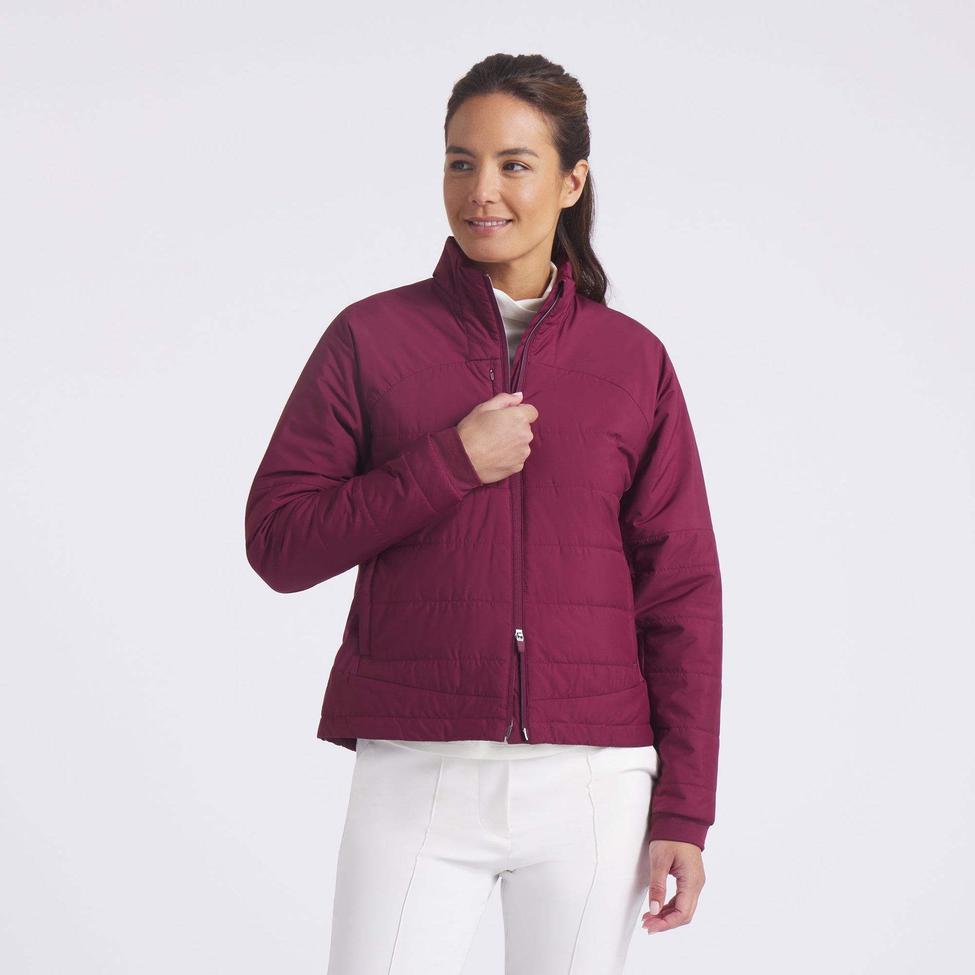 Women's Kyley Quilted Golf Jacket
 – PUMA Golf Hot Deal