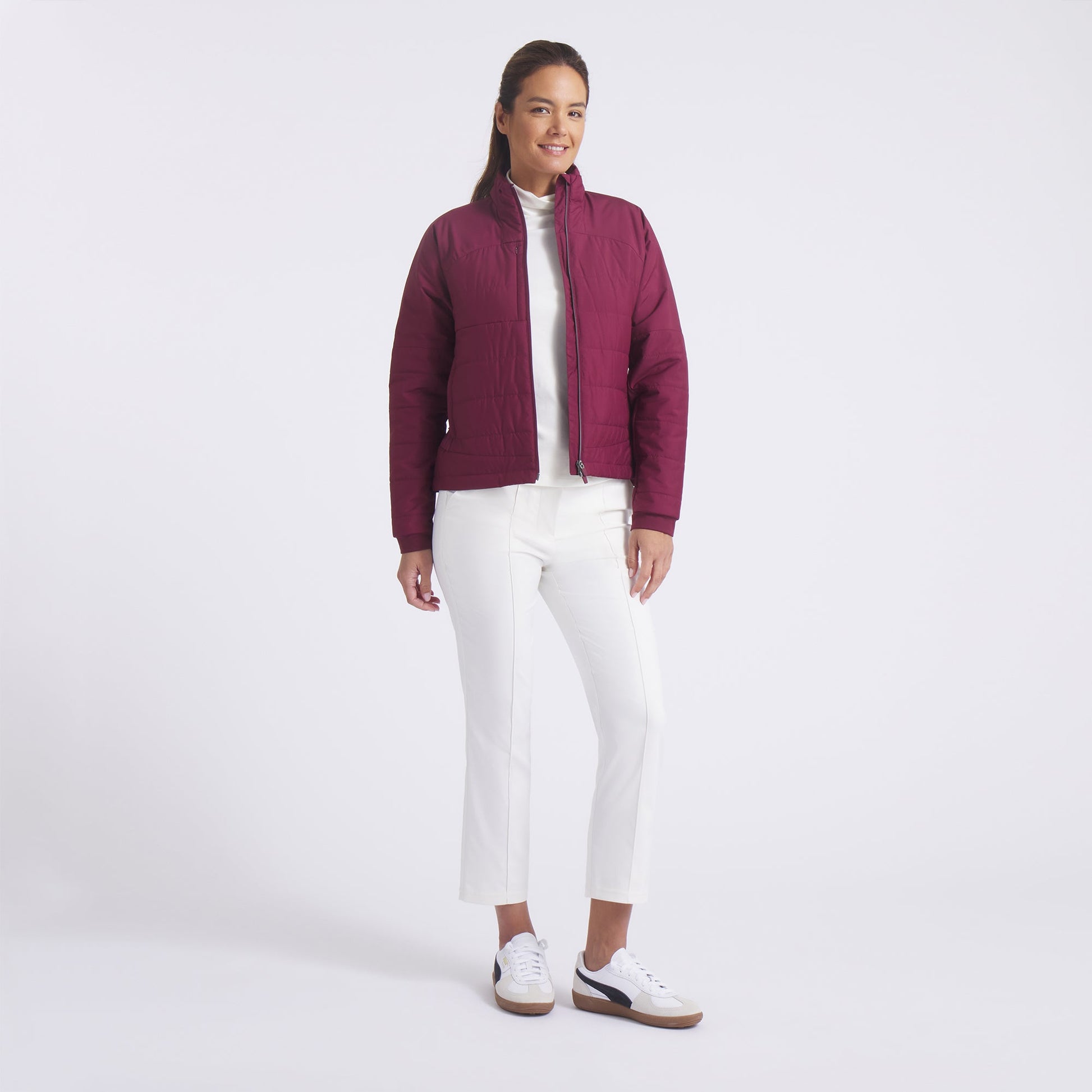 Women's Kyley Quilted Golf Jacket
 – PUMA Golf Hot Deal
