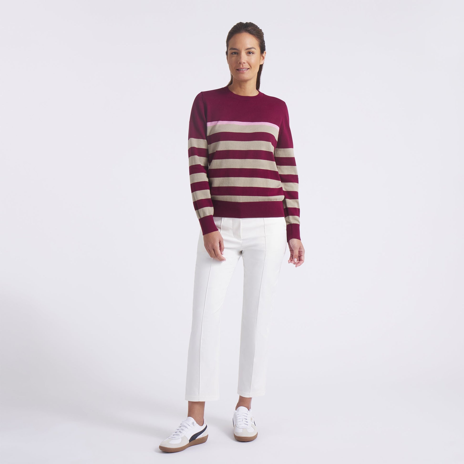 Women's Resort Stripe Golf Sweater
 – PUMA Golf Savings