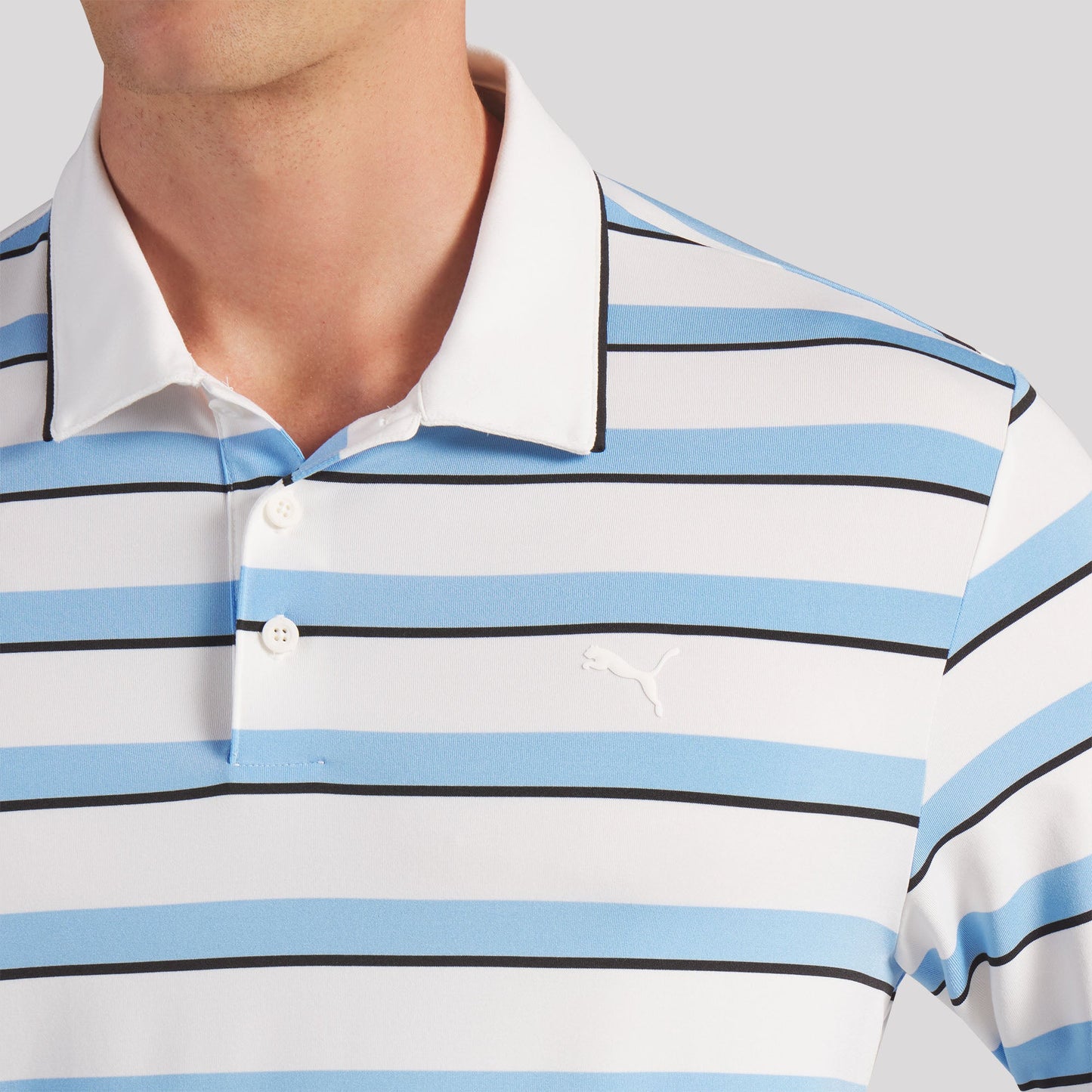 CLOUDSPUN Stripe Golf Polo
 – PUMA Golf Budget Friendly