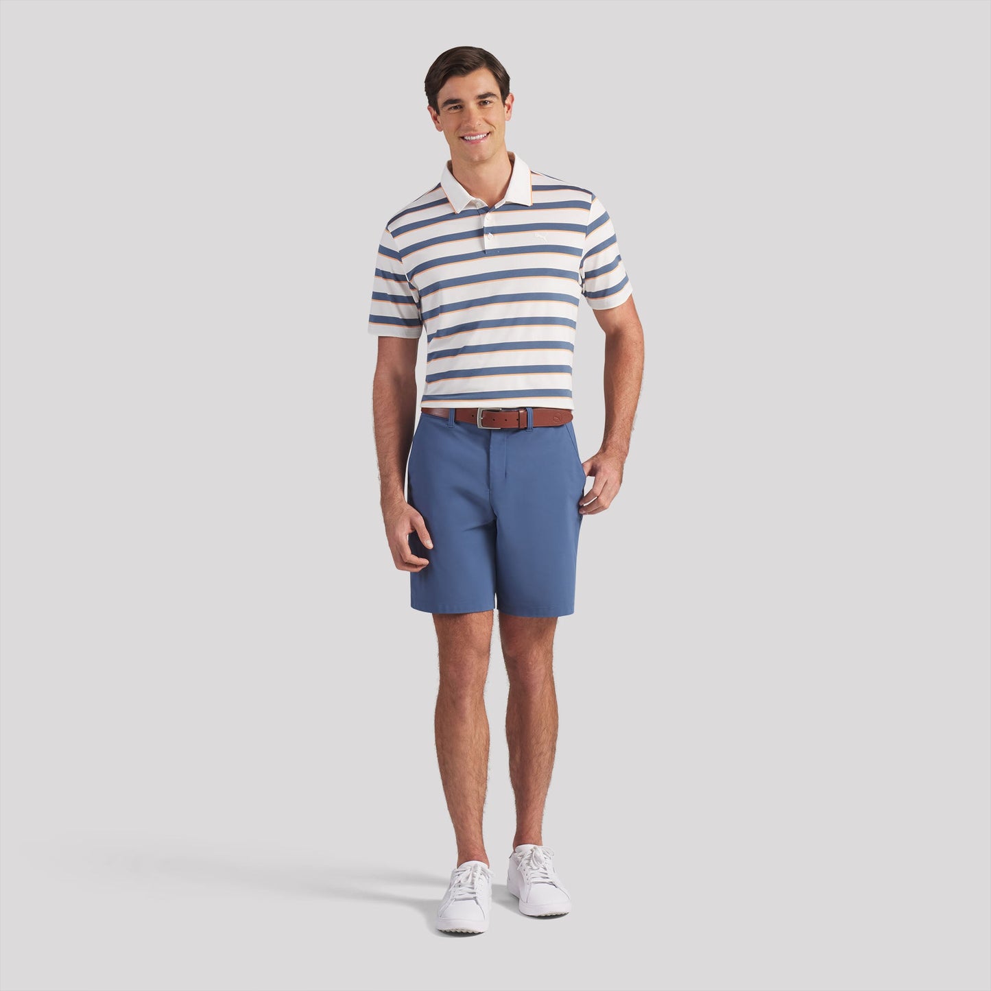 CLOUDSPUN Stripe Golf Polo
 – PUMA Golf Budget Friendly