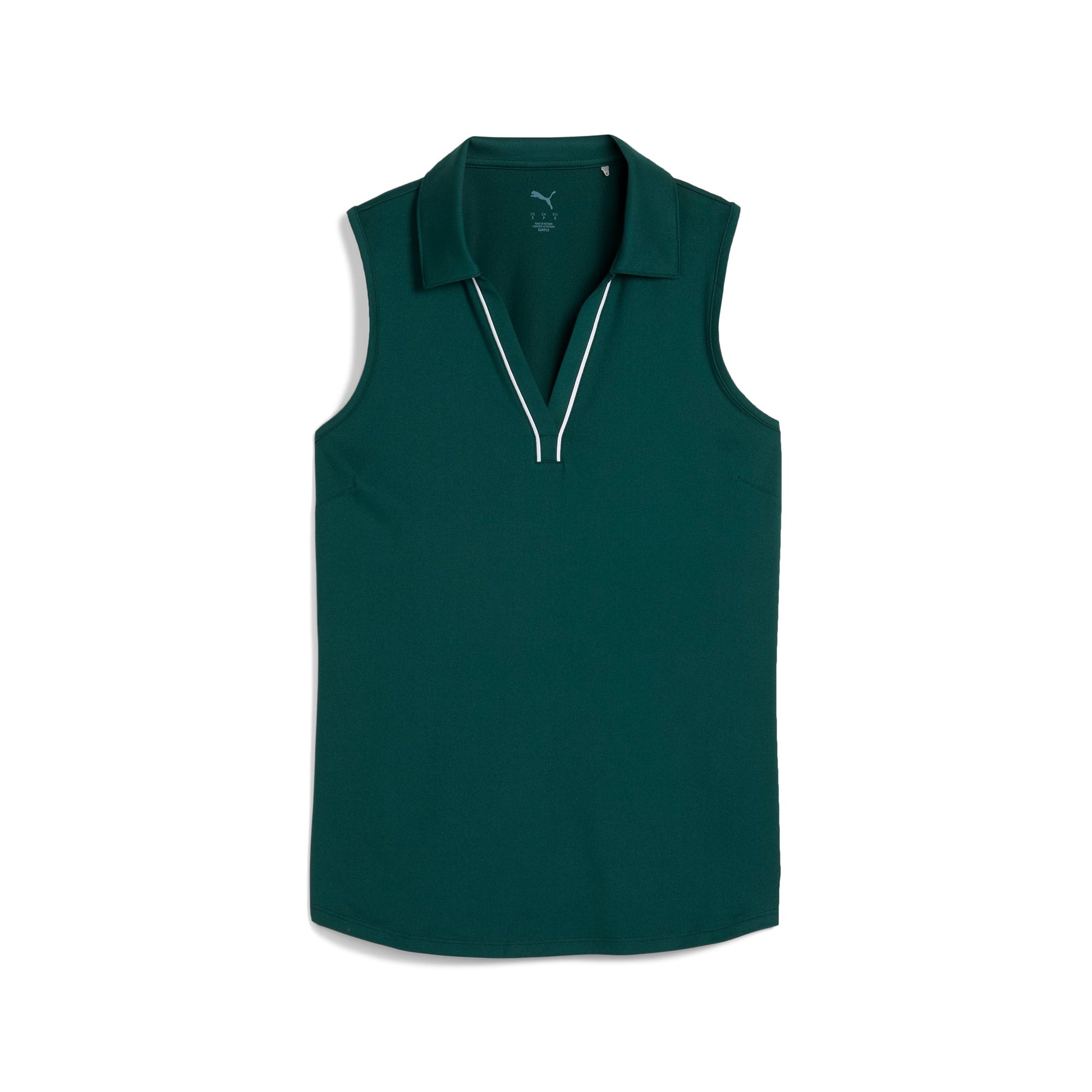 Women's CLOUDSPUN Piped Sleeveless Golf Polo
 – PUMA Golf Savings