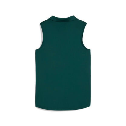 Women's CLOUDSPUN Piped Sleeveless Golf Polo
 – PUMA Golf Savings