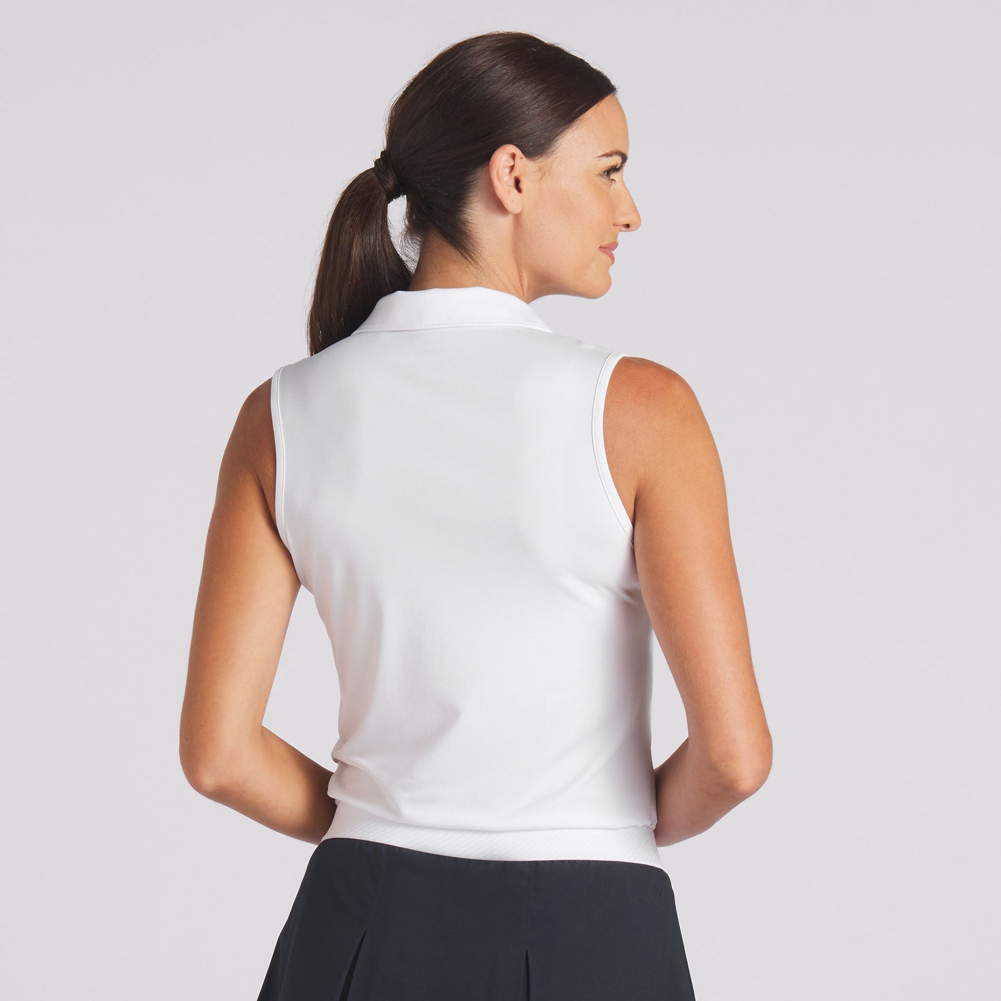 Women's CLOUDSPUN Piped Sleeveless Golf Polo
 – PUMA Golf Savings