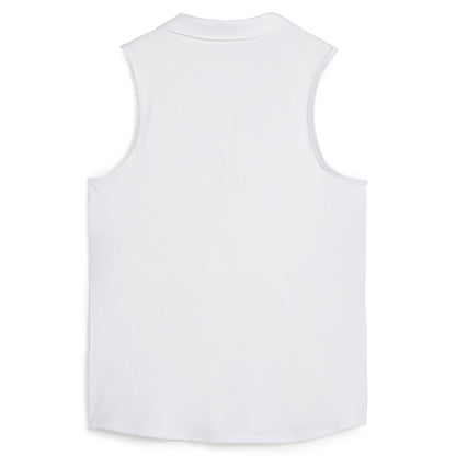 Women's CLOUDSPUN Piped Sleeveless Golf Polo
 – PUMA Golf Savings