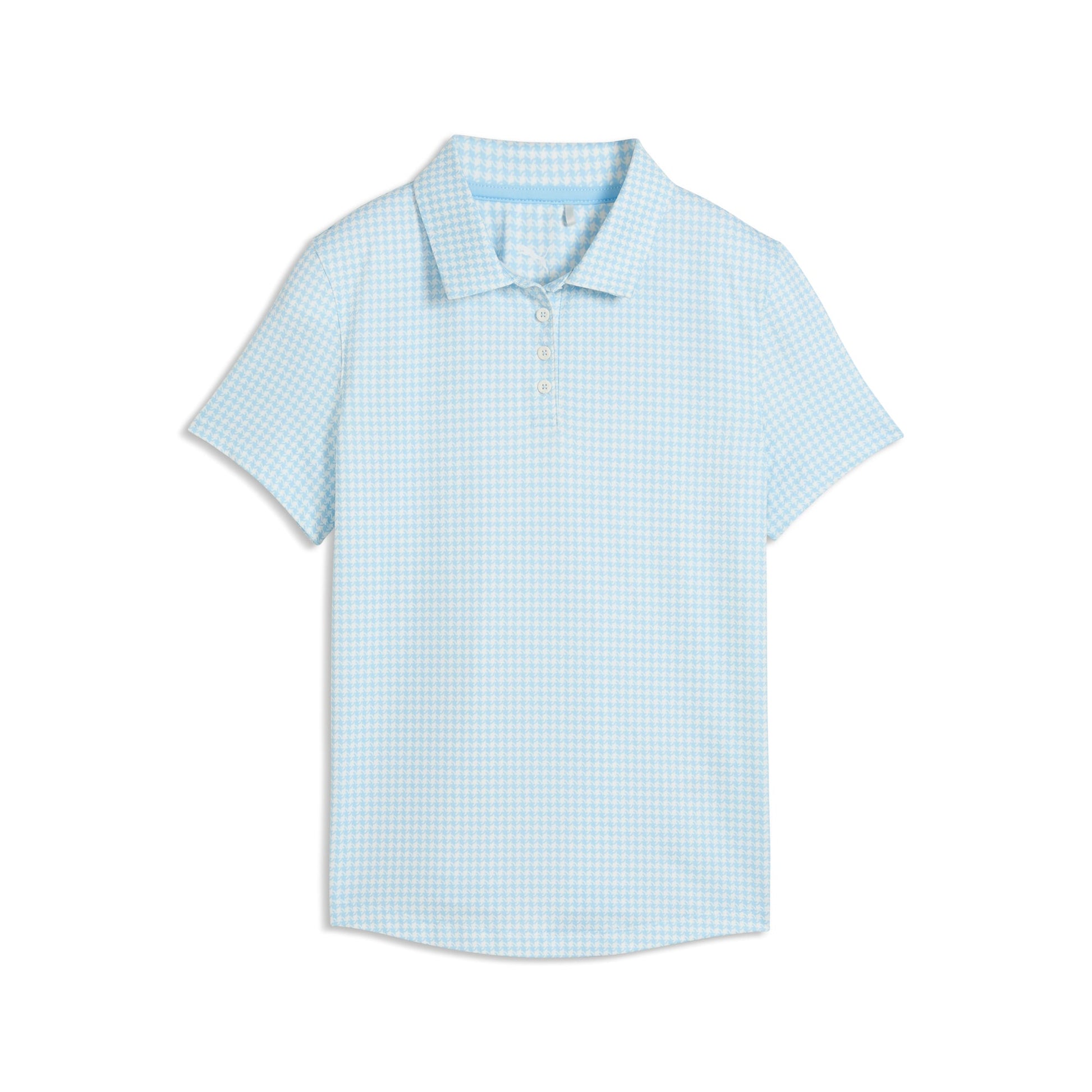 Girl's CLOUDSPUN Mono Check Golf Polo
 – PUMA Golf Budget Friendly