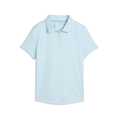 Girl's CLOUDSPUN Mono Check Golf Polo
 – PUMA Golf Budget Friendly