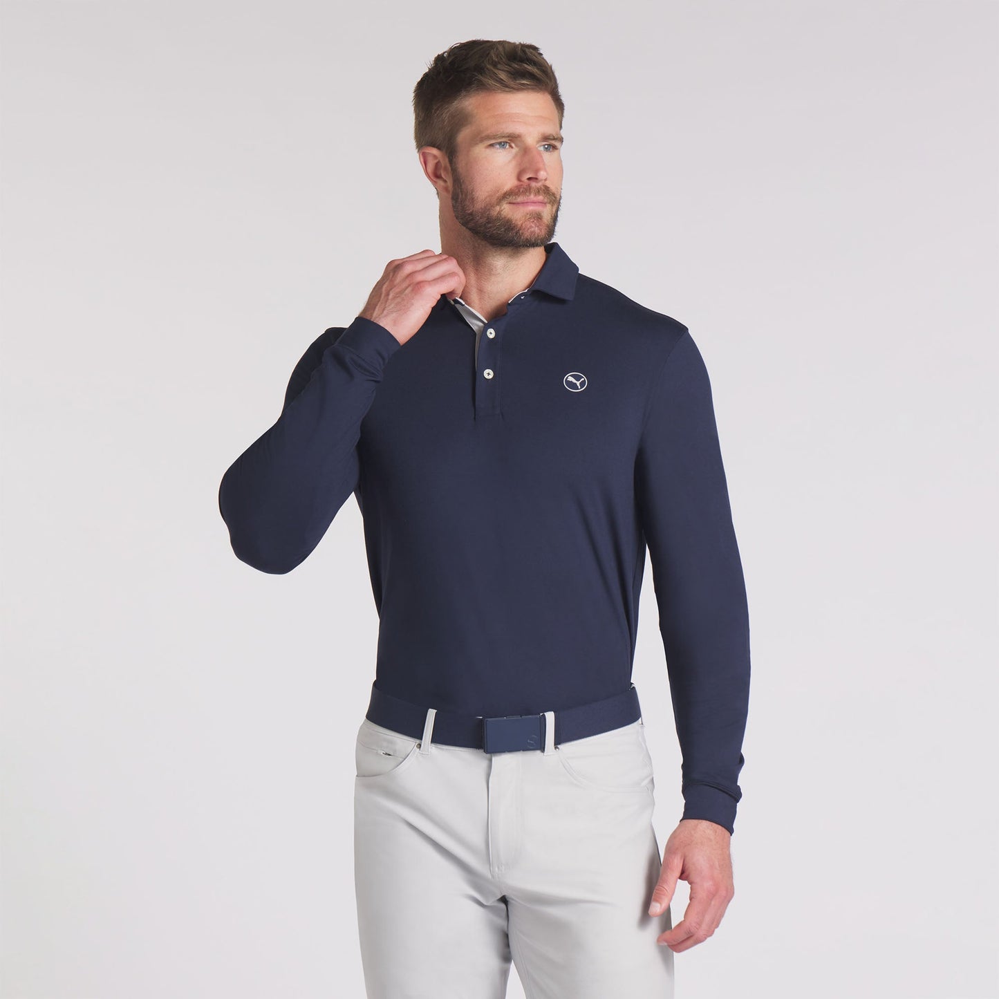 CLOUDSPUN Long Sleeve Midweight Golf Polo
 – PUMA Golf Sale